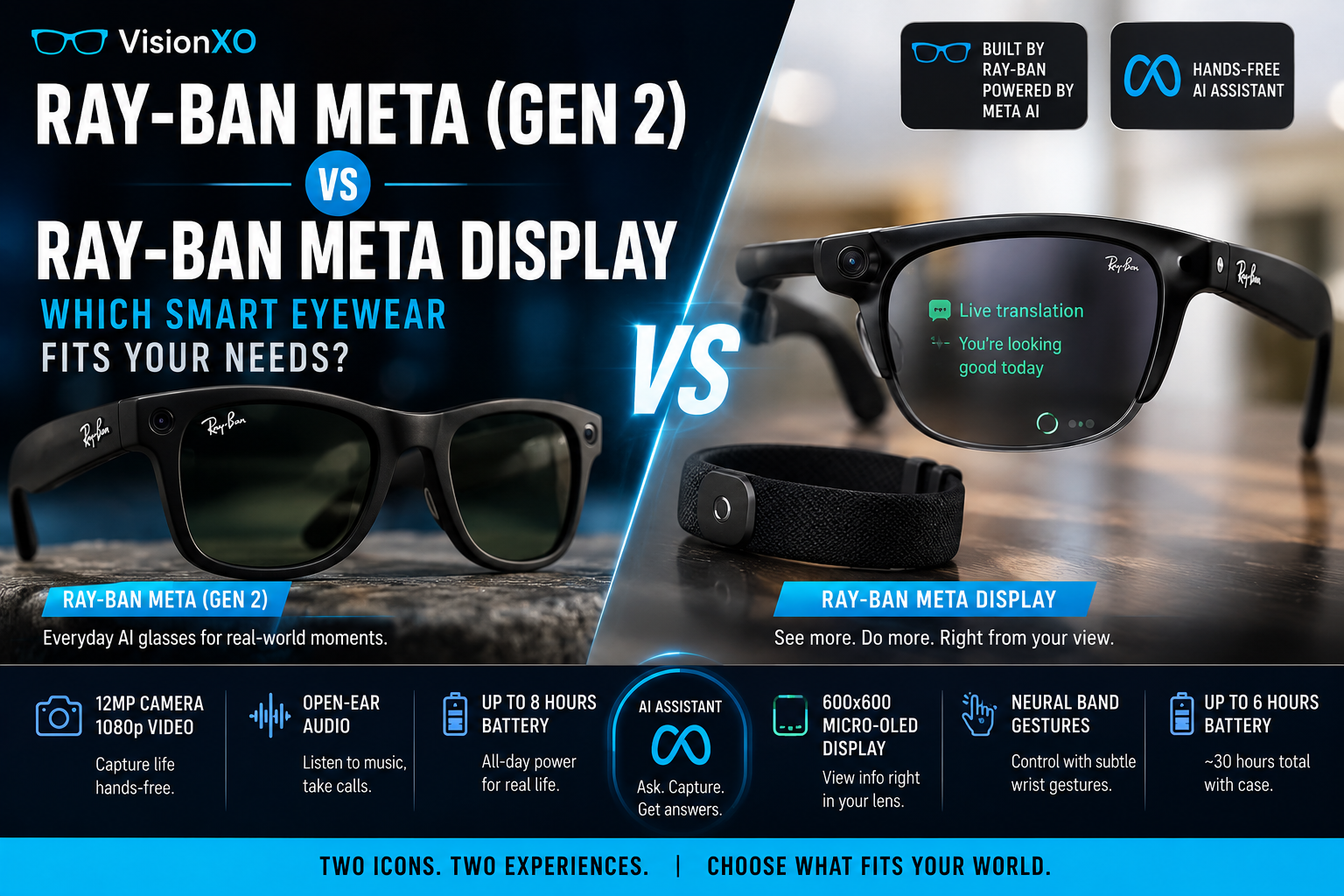 Vision Camera Rays Ray-Ban Meta Gen 2 Review: Worth the Upgrade? | VisionXO